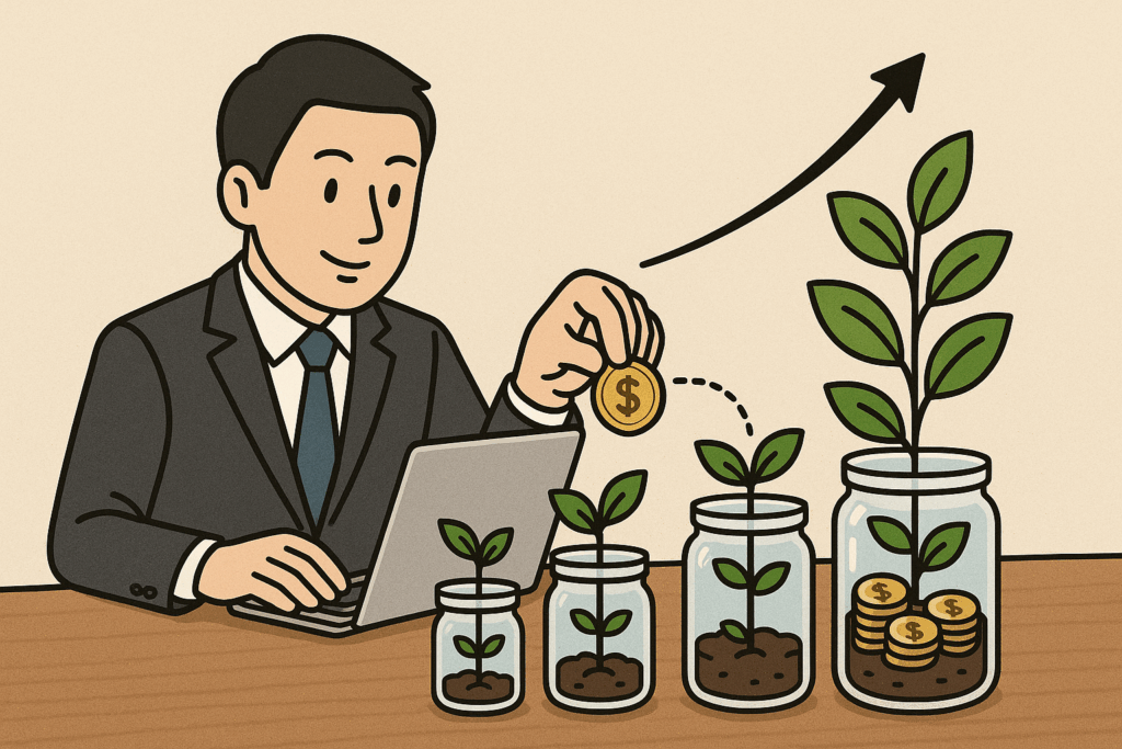 【安定収入×長期投資】サラリーマンこそ投資リスクを抑えられるる理由