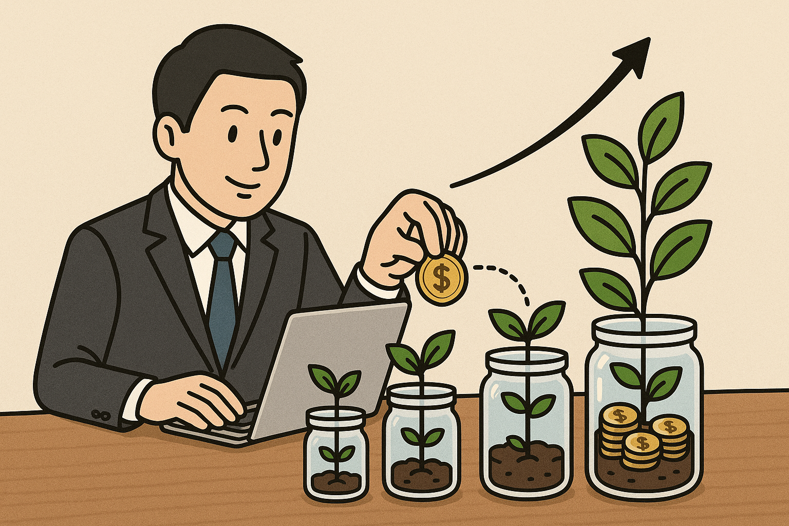 【安定収入×長期投資】サラリーマンこそ投資リスクを抑えられるる理由